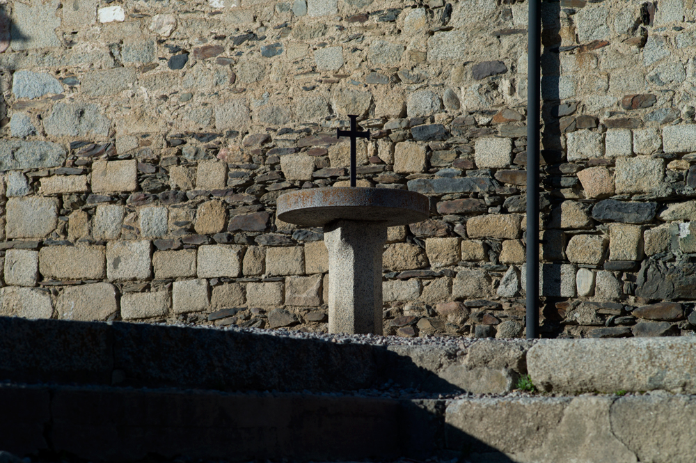 photographie de l'église de Llivia plateau de Cerdagne